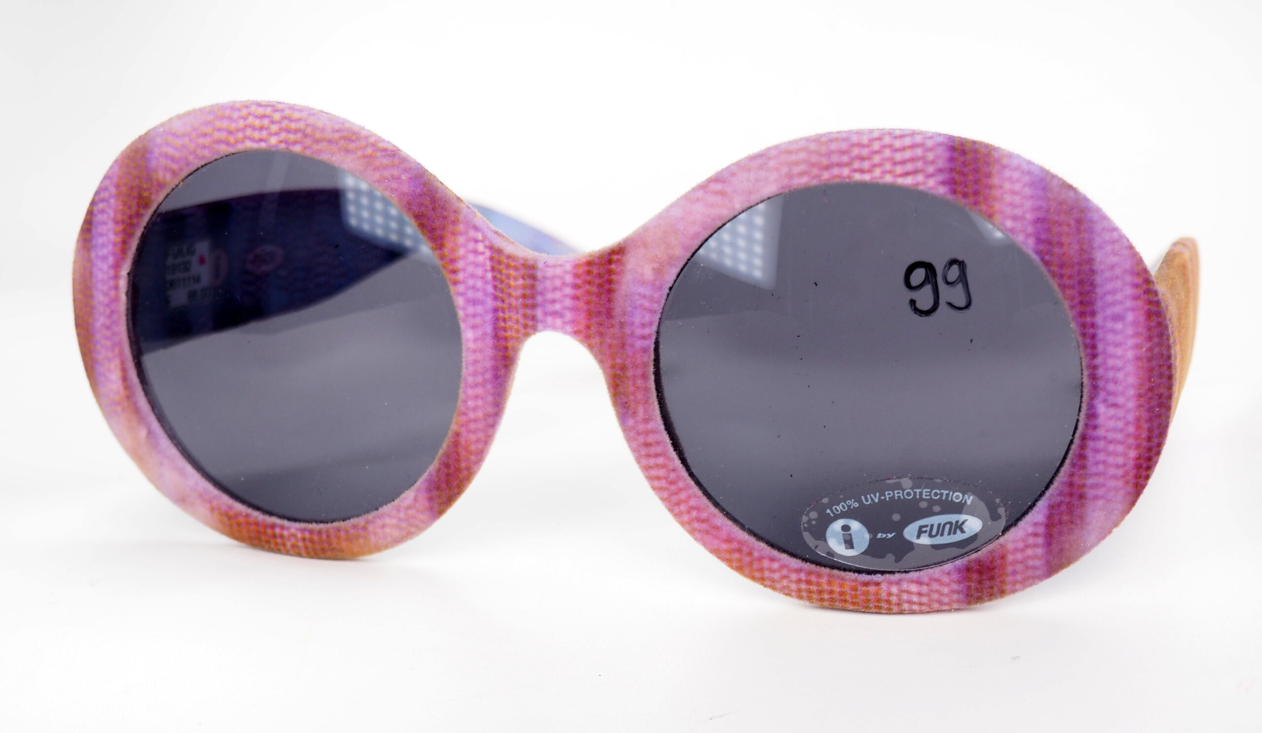 Funk Vintage Sonnenbrille im Leolook aus den 90er Jahren