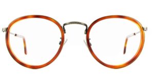 Funk Brille, Dieter Funk Utgard - antique gold havanna