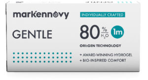 Gentle 80 Kontaktlinse ist eine bio-inspirierte Hydrogel-Linse in der 3er Box