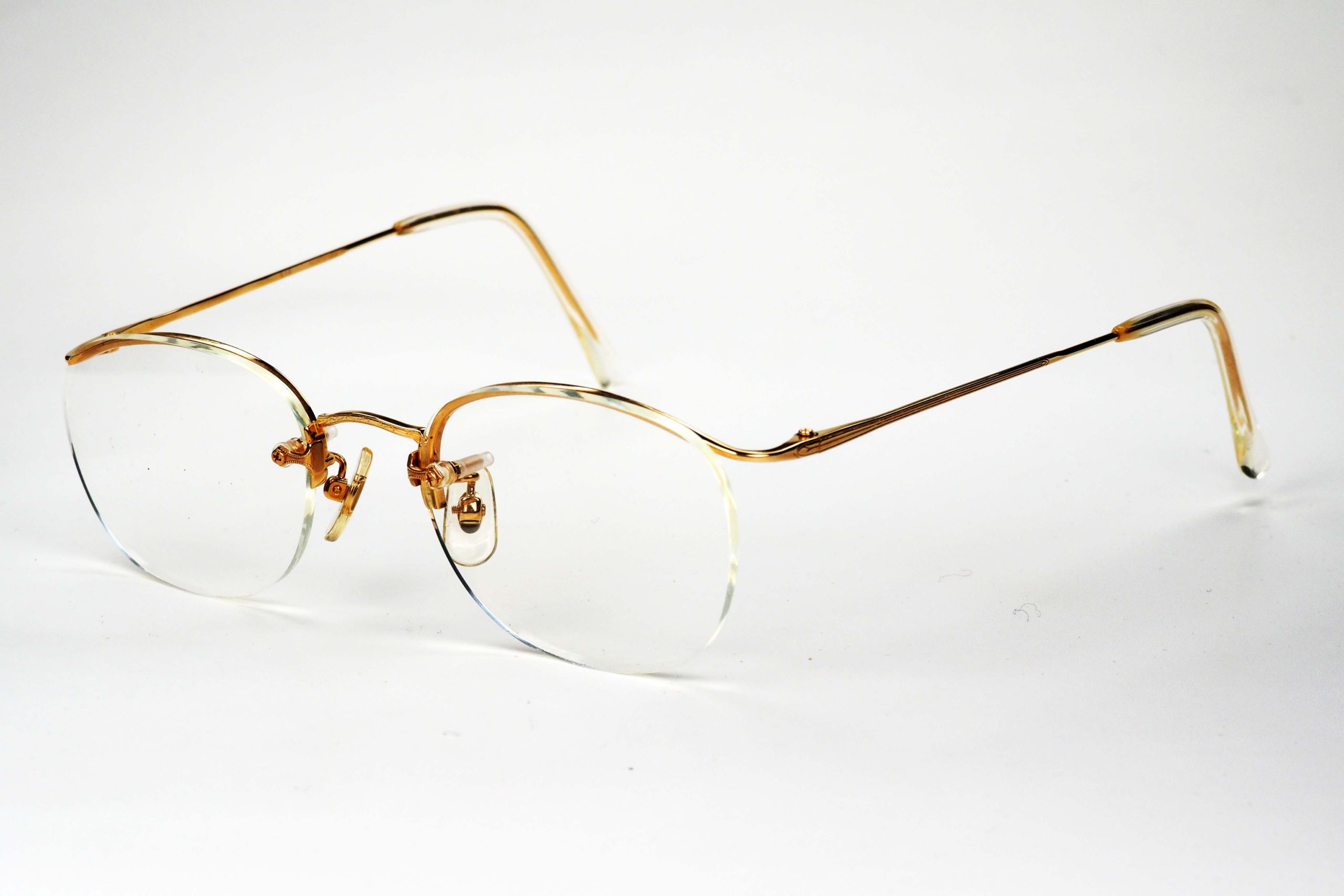 Goldbrille 18 Karat aus den 60er Jahren 415117 – Bild 3