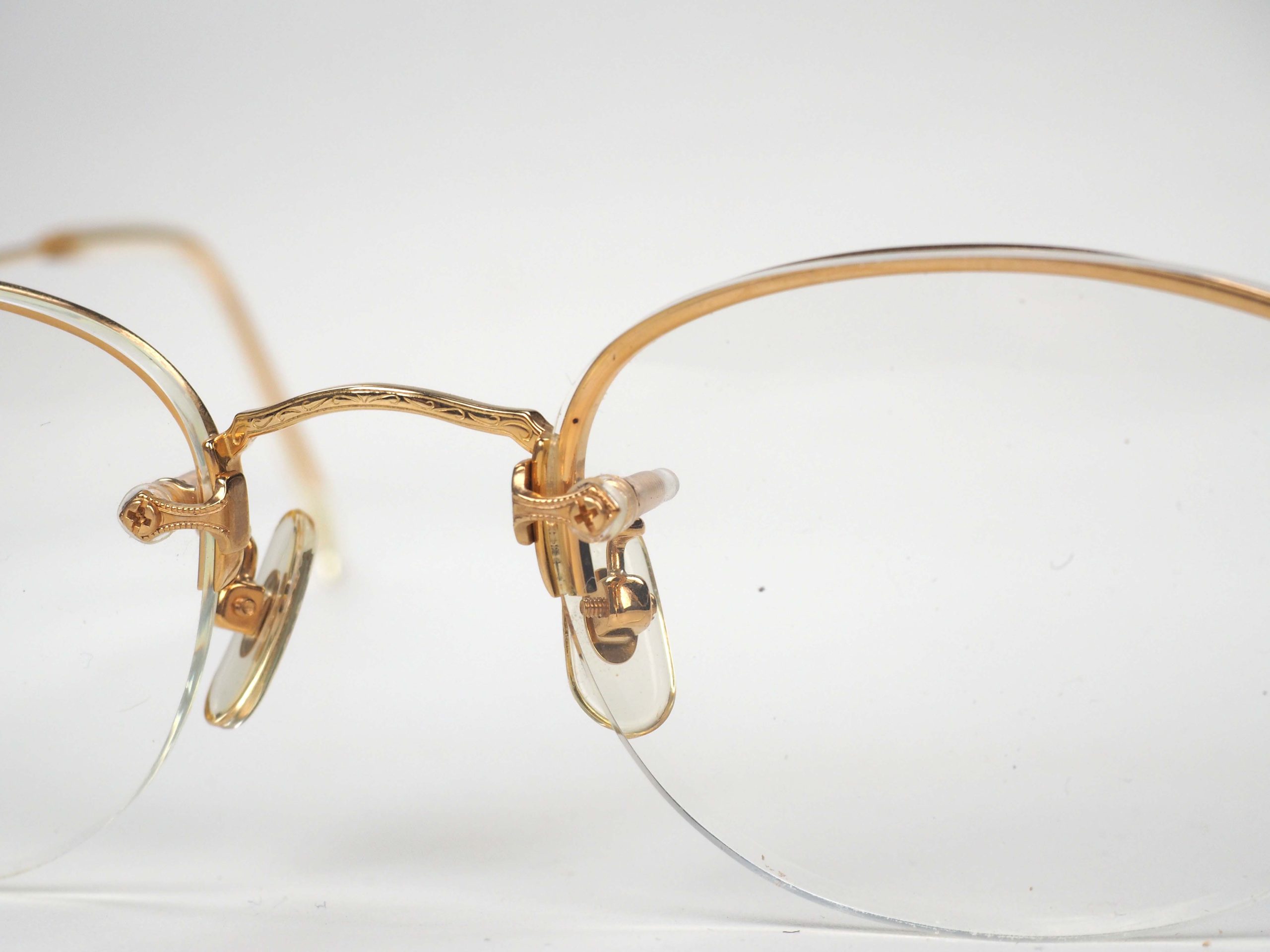 Goldbrille 18 Karat aus den 60er Jahren 415117 – Bild 4