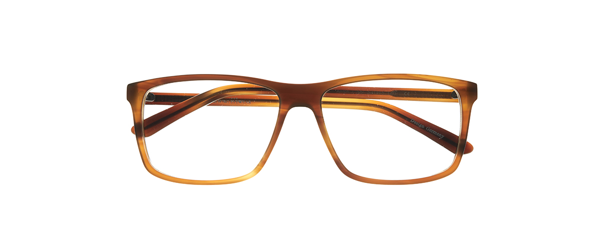 Hamburg Eyewear Anton 56 hellbraun strukturiert – Bild 2