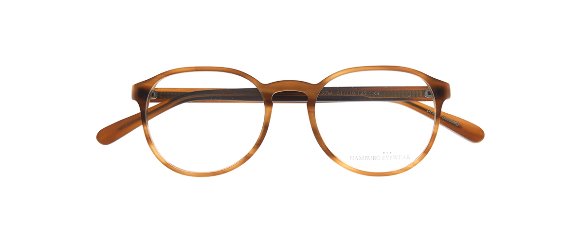 Hamburg Eyewear Erich 27M haselnuss-strukturiert matt – Bild 2