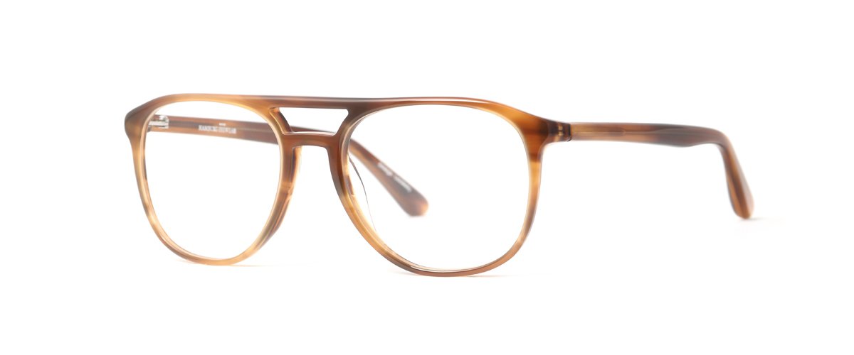 Hamburg Eyewear Peter 56 hellbraun strukturiert