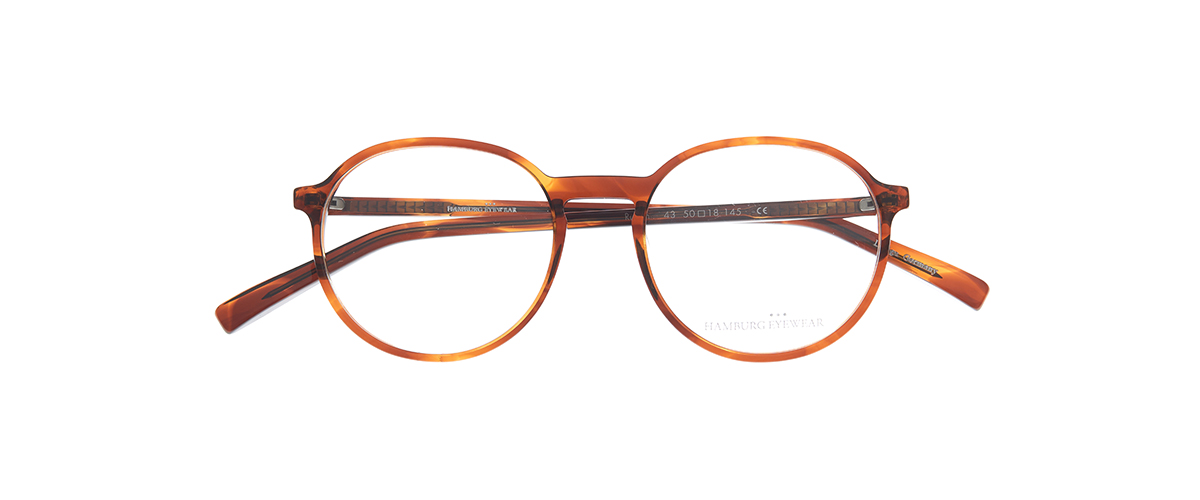 Hamburg Eyewear Ruben 43 kupferbraun gefleckt – Bild 2