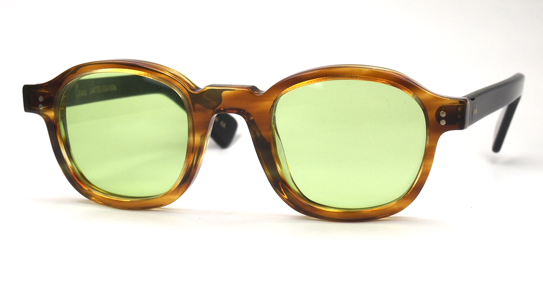 Lesca Limited Edition Modell Brut Panto col. 6, upcycling acetate in 8mm