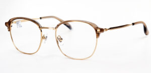 Lesca Lunetier Kombi Brille Metallbrille mit Oberbalken