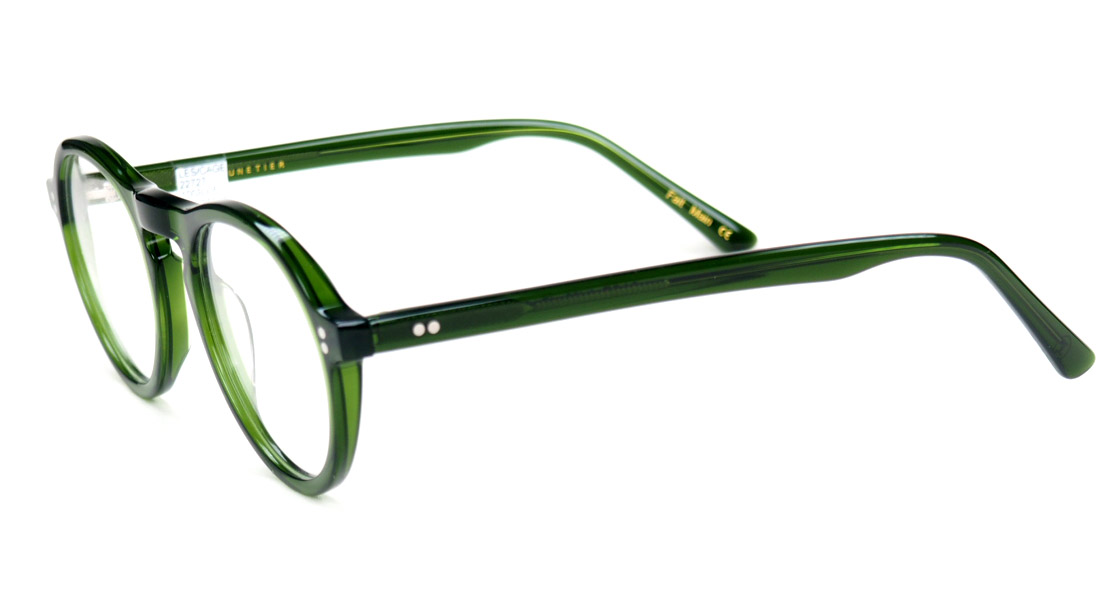 Lesca Lunettes Cage 22 grün transparent – Bild 2