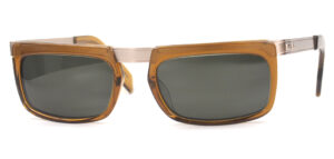 Lesca Lunettes Modell Combi col. cognac