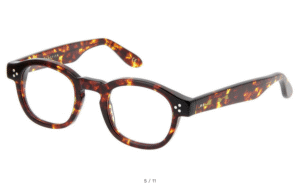Lesca Lunettes P80 Col. 11 dunkelhavanna