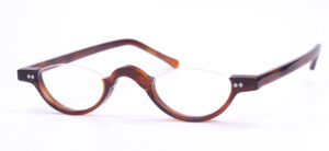 Halbbrille, Lesebrille, Vintagehalbbrille echt Lesca DL9 053