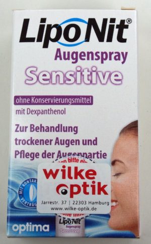 Lipo Nit Augenspray SENSITIVE 10ml ohne Konservierungsmittel