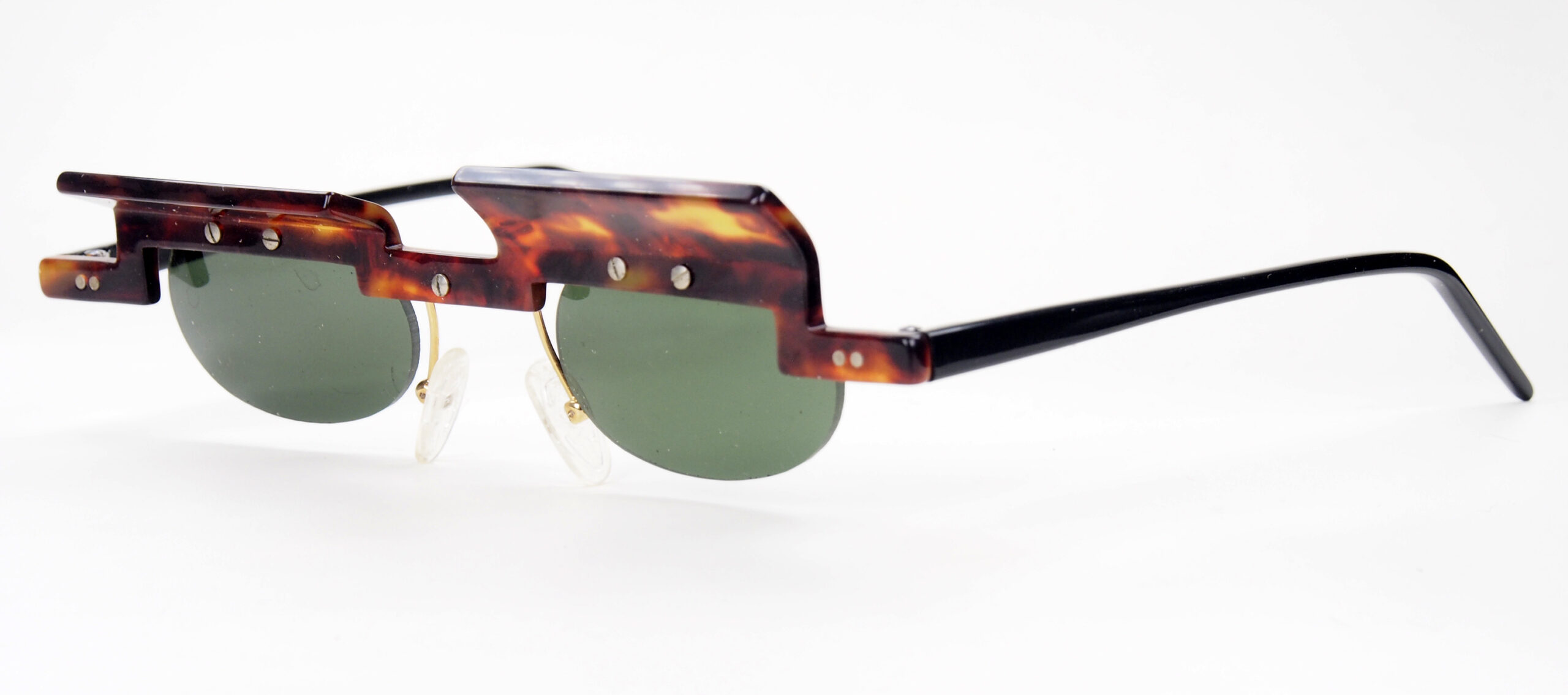 Maske Jota, Vintage-Cateye-Designerbrille eyewear aus Acetat, made in Berlin – Bild 2