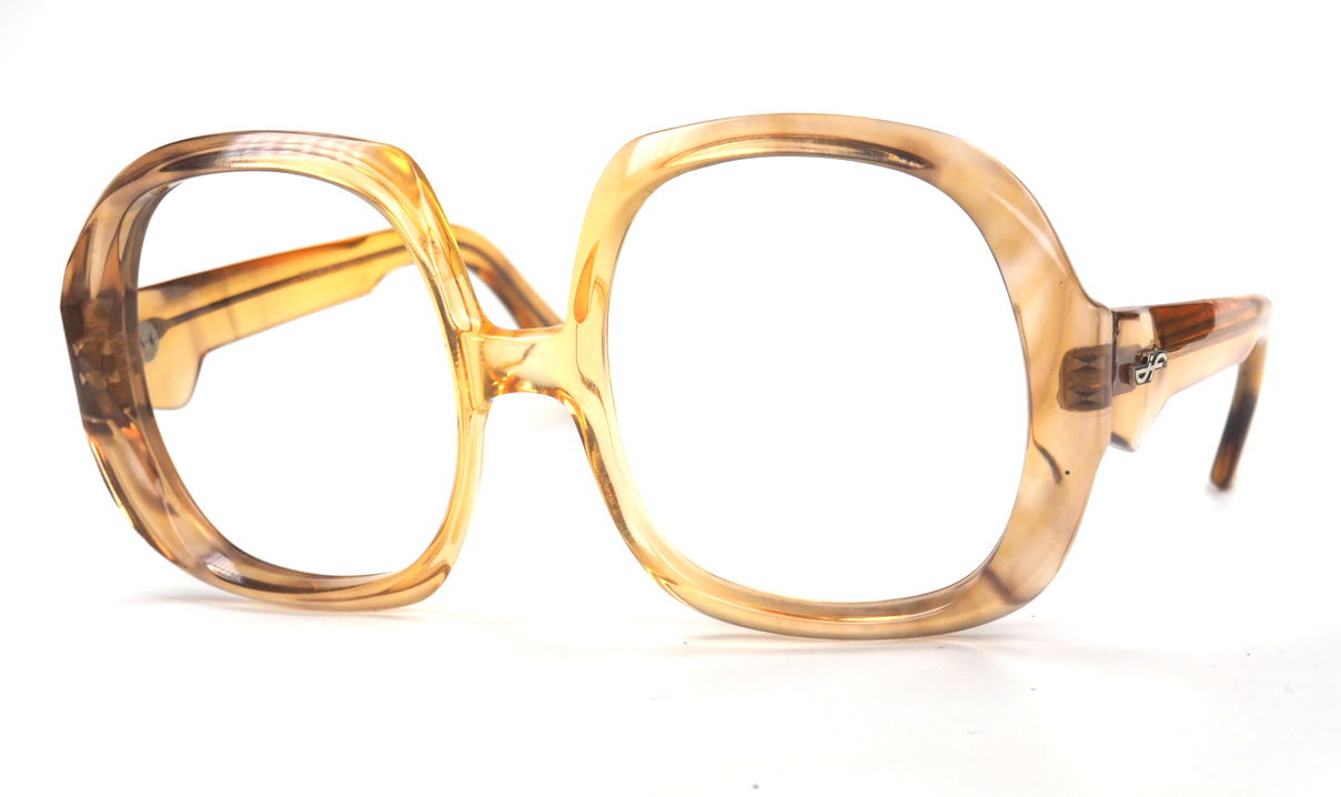Große Vintagebrille aus den 70er Jahren von Jacques Fath