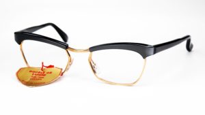 Damen Vintagebrille, Browline-Brille der 60er Jahre