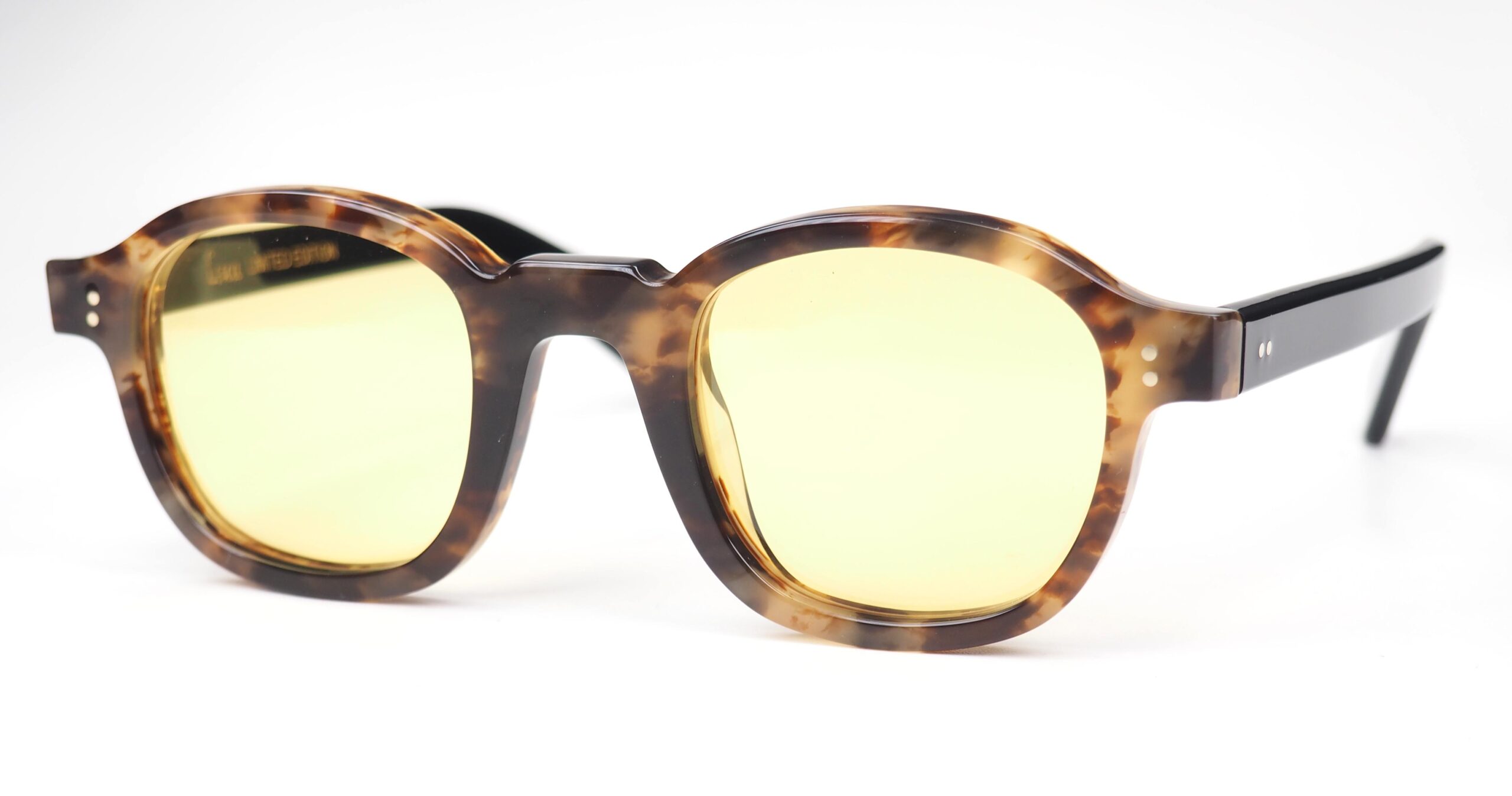 Lesca Limited Edition Modell Brut Panto col.1, upcycling acetate in 8mm