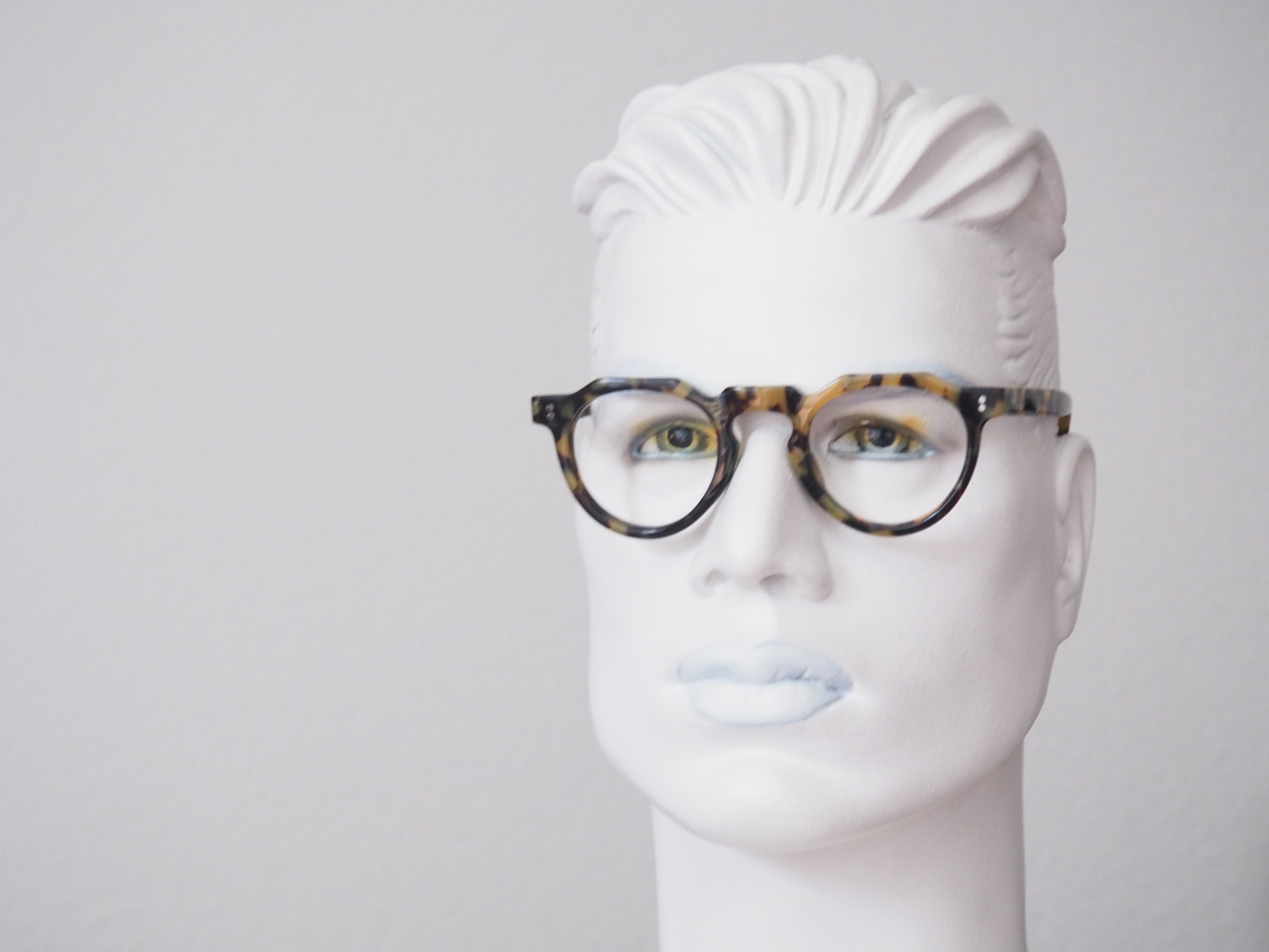 Lesca Lunettes Vintage Pantobrille in dunkelhavanna – Bild 3