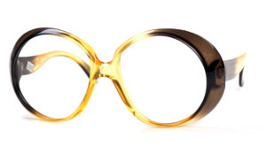 Große Vintagebrille der 1970er Jahre aus Optyl, fabrikneu