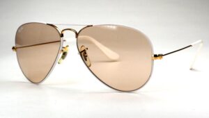Sonnenbrille Ray Ban von Bausch & Lomb USA, Aviator Large Metal, phototrop
