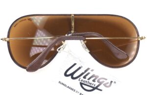 Sonnenbrille Ray Ban von Bausch & Lomb USA, Wings leathers, fabrikneu