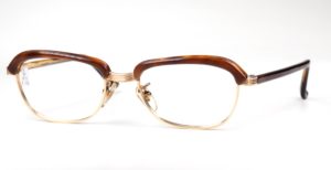 50er/ 60er Jahre Rockabilly-Brille, echt Vintage, Browline-Brille