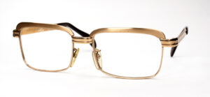 Echte Rockabilly Vintagebrille der 70er Jahre, Browline