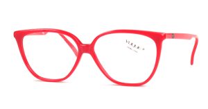 Rote Vogue Vintagebrille von Vogue aus den 1990er Jahren