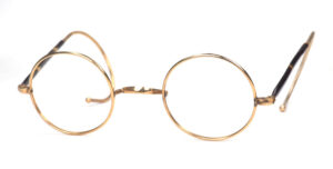 Runde Antikbrille 14 Karat Golddoublé aus den 30er Jahren