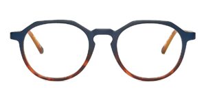 Sea2see eyewear Borneo col. 78 havanna blau matt, recyceltes Meeresplastik