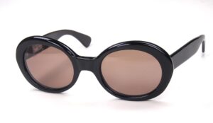 Rund-ovale Brille, original Vintage Sonnenbrille aus den 80er Jahren