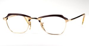 Vintagebrille aus den USA, der 40er Jahre, 12 Karat und noch fabrikneu