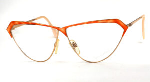 Große 80er Jahre Vintage Damenbrille, original Brendel, fabrikneu