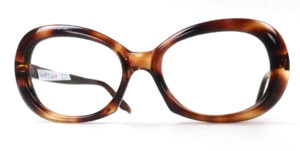 Schöne, markante Vintagebrille der 70er Jahre in havanna