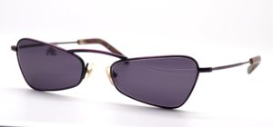 Sonnenbrille der 80er Jahre in ausgefallener Form, echt Vintage