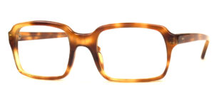 70er Jahre Vintagebrille, noch fabrikneu und ungetragen, in hellhavanna