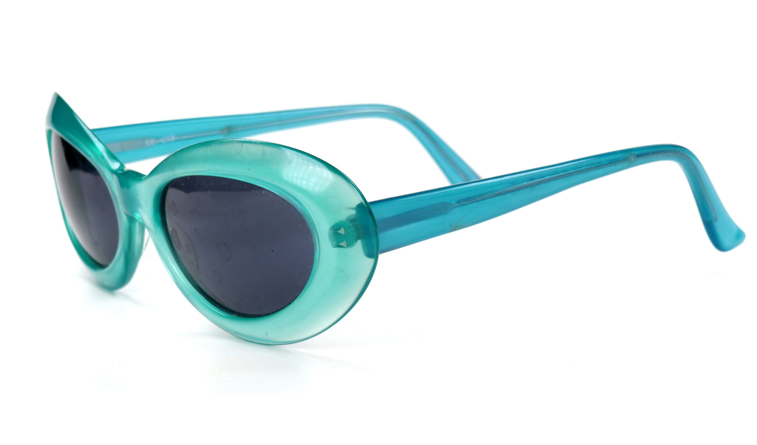 Audrey Hepburn Sonnenbrille fabrikneu in türkis – Bild 2