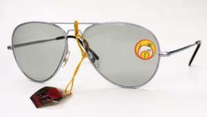 Pilotenbrille Aviator, original Vintage 1970er Jahre, mit Tönung