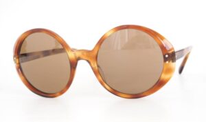 Runde 80er Jahre Sonnenbrille noch fabrikneu, ca. 30% Absorption der Gläser