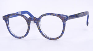 Echte Vintagebrille der 80er Jahre in Pantoform