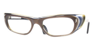 50er/ 60er Jahre Cateyebrille, Schmetterlingsbrille aus farbigem Acetat