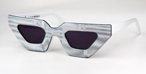 Ausgefallene Vintage Sonnenbrille der 80er Jahre von Proksch