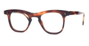 Hornbrille der 40er Jahre in havanna, echte Vintagebrille