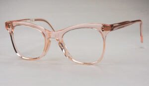 Echte transparente Vintagebrille aus den 40er Jahren, fabrikneu