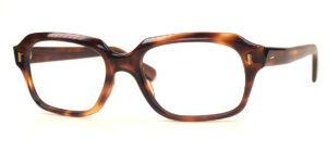 Echte Vintagebrille der 70er Jahre, Brillengestell der Siebziger, fabrikneu