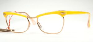 Ku'damm 59 Cateye Brille, aus den 60er Jahren und aus Golddoublé