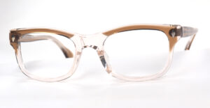 Echte Vintagebrille der 60er Jahre, aus dem Brillenhaus Wilke in Hamburg