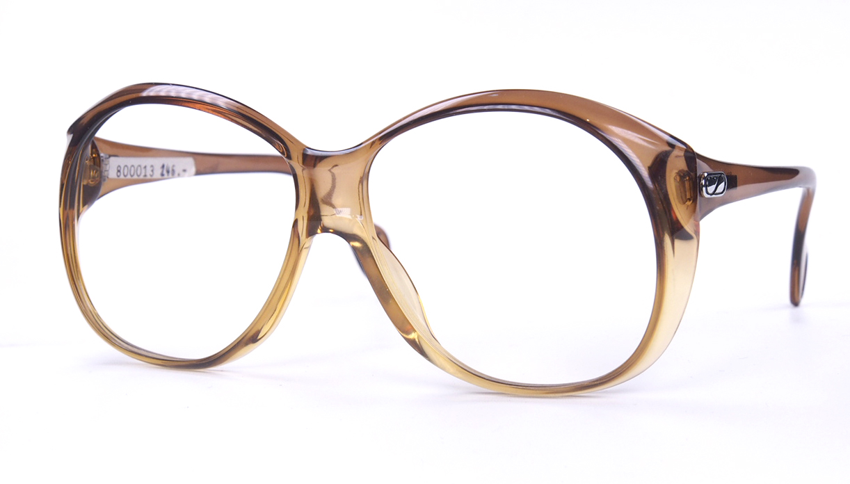 Große ZEISS Vintagebrille der 1970er Jahre, aus Optyl, fabrikneu