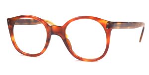 Vintagebrille der 80er Jahre in havanna