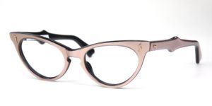 Cateyebrille, Rockabillybrille der 50er/60er Jahre, Schmetterlingsbrille