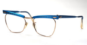 Cateye-, Schmetterlingsbrille aus den 60er Jahren, True Vintage